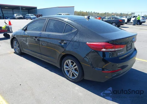 2018 Hyundai Elantra Sel из США, поврежденный, VIN KMHD84LF3JU501858